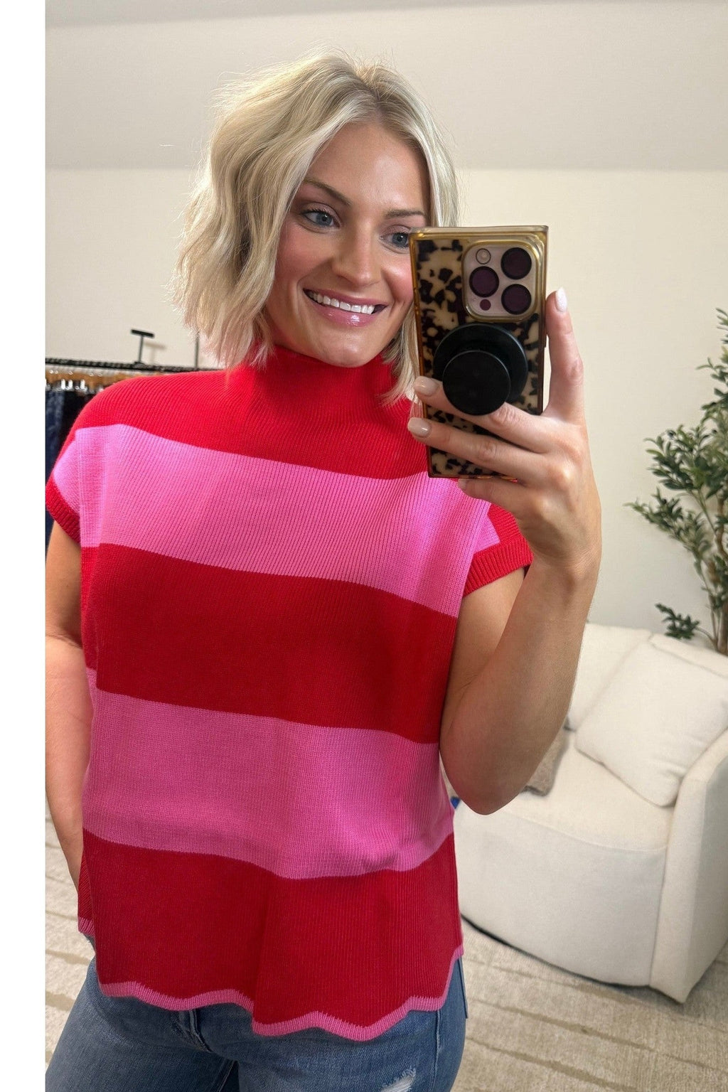 Jodifl Scalloped Sweater - 2 Colors