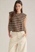 Entro Casual Stripe Tee
