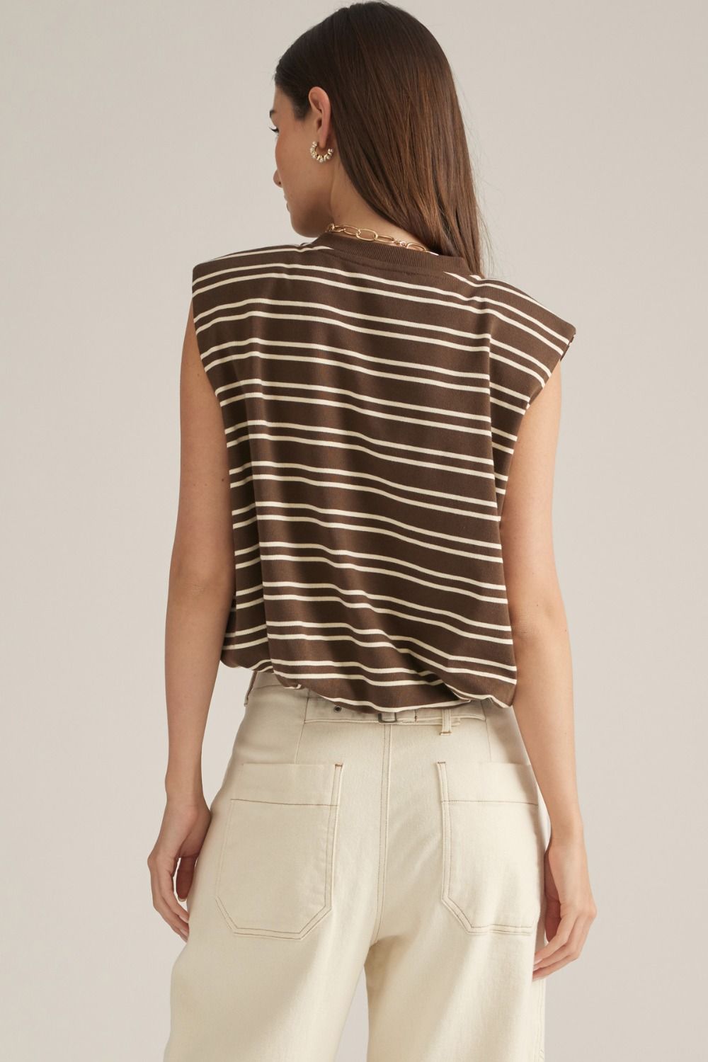 Entro Casual Stripe Tee