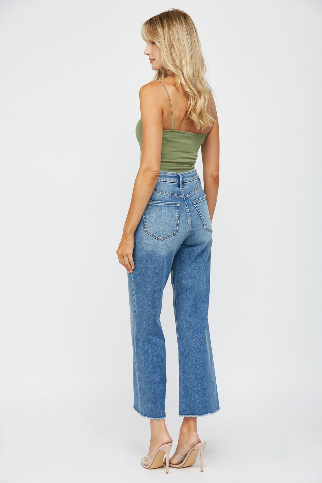 Festival Stretch Super High-Rise Wide Leg Jeans