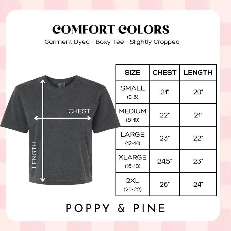 That's Another First Down Puff Cropped Tee