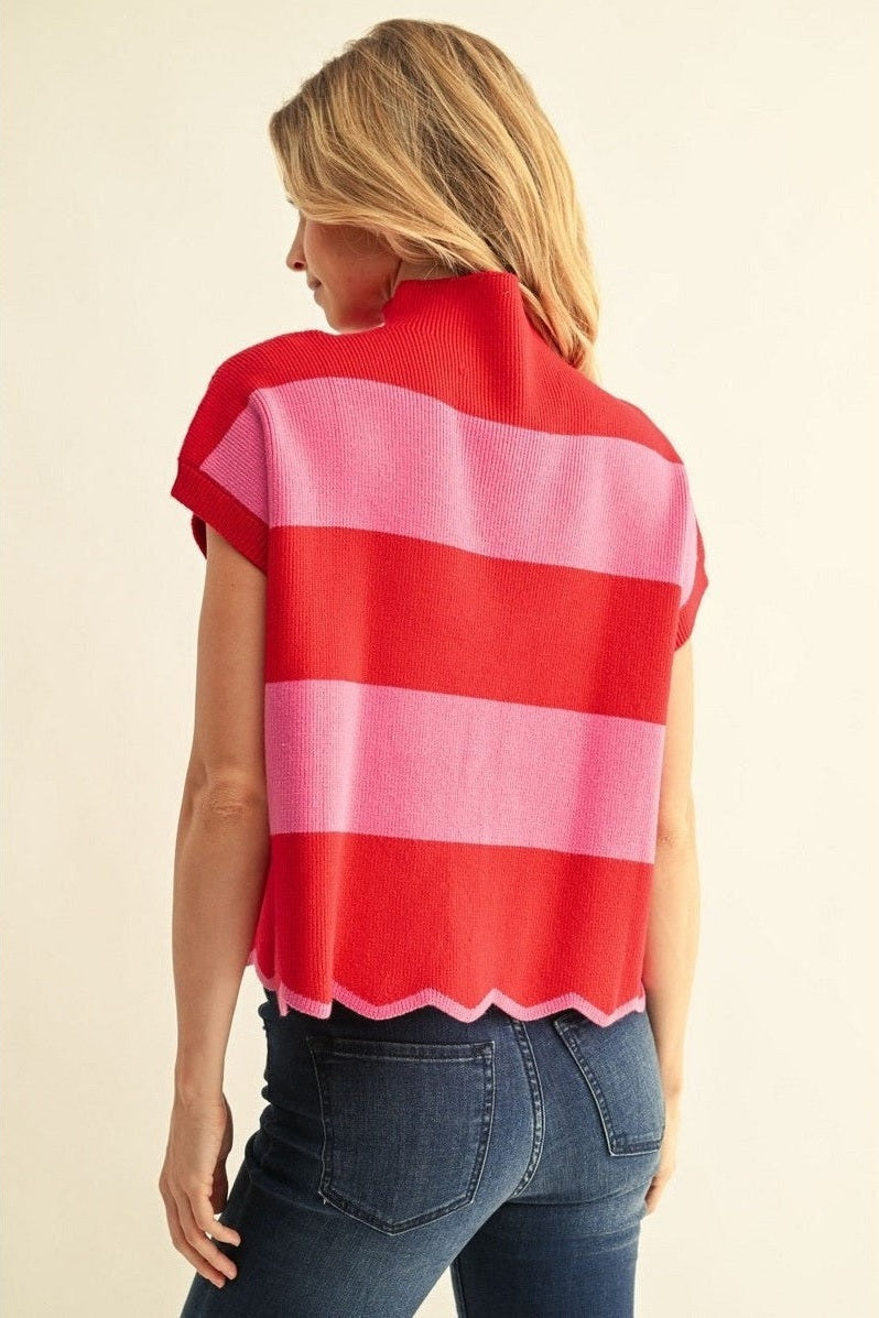 Jodifl Scalloped Sweater - 2 Colors