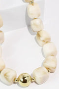 Lumi Cream Necklace- Treasure Jewels