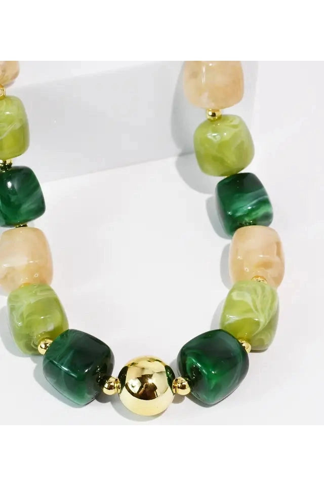 Lumi Green Necklace