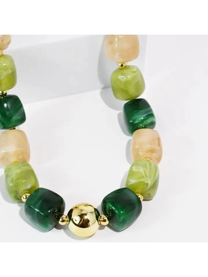 Lumi Green Necklace