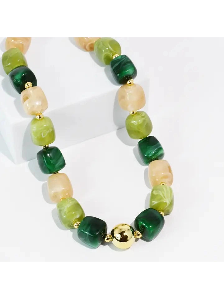 Lumi Green Necklace