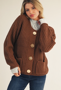 Jodifl Gold Button Cardigan