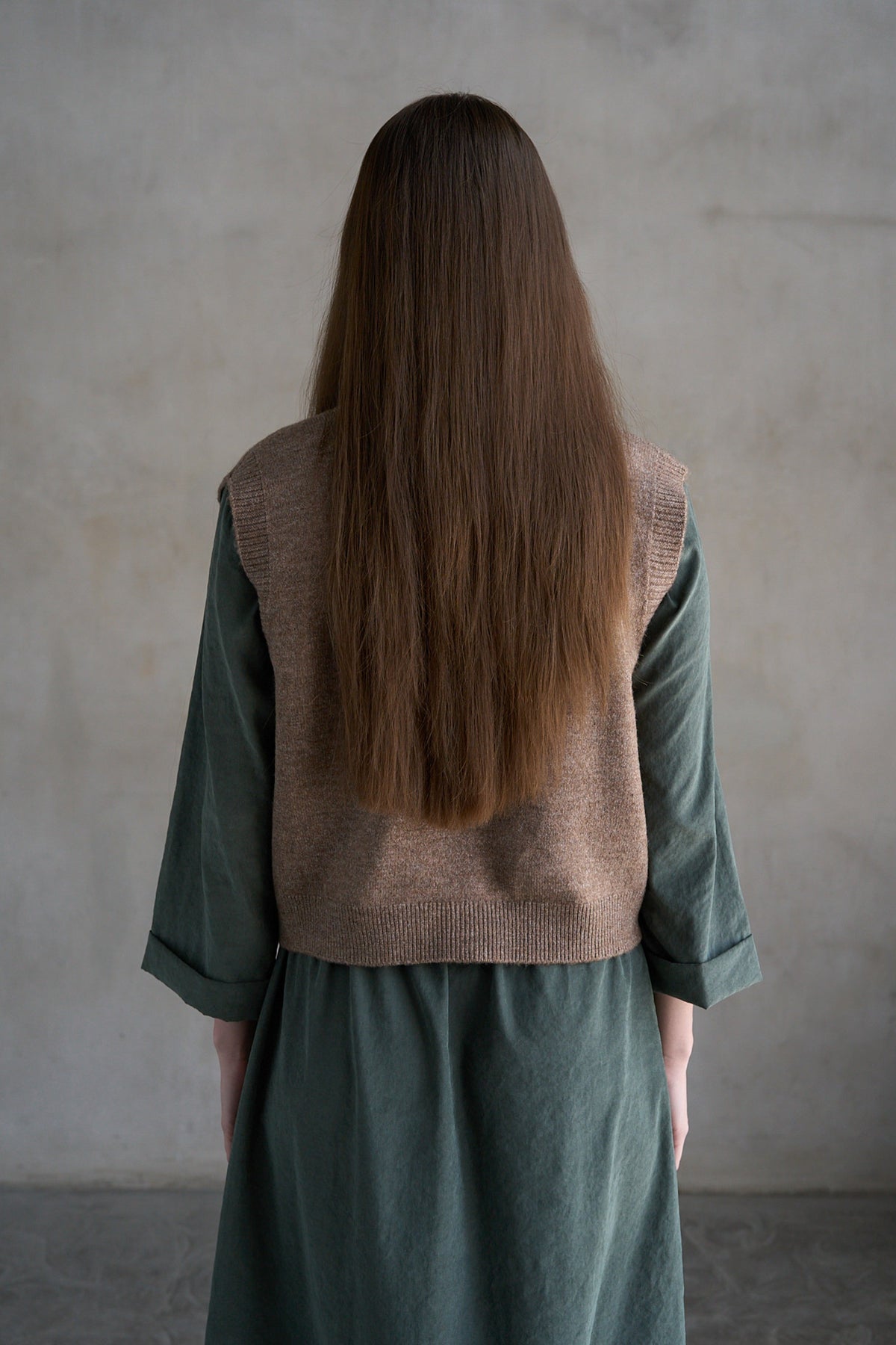 Toggle Button Sweater Vest
