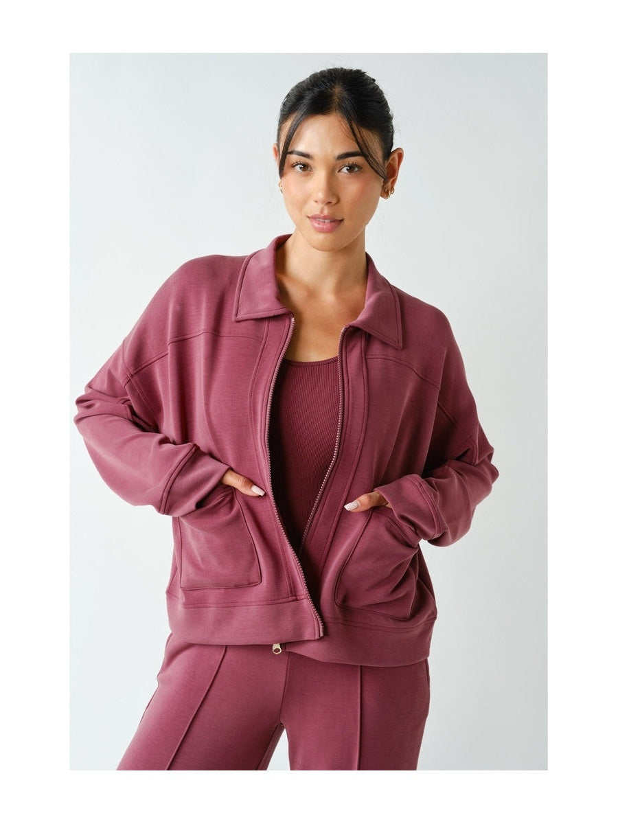 Laguna Flow Zip-up Utility Jacket