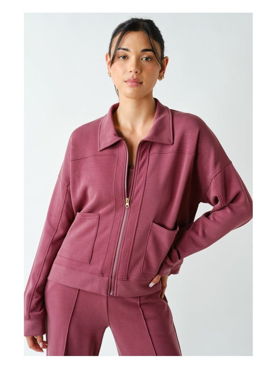 Laguna Flow Zip-up Utility Jacket