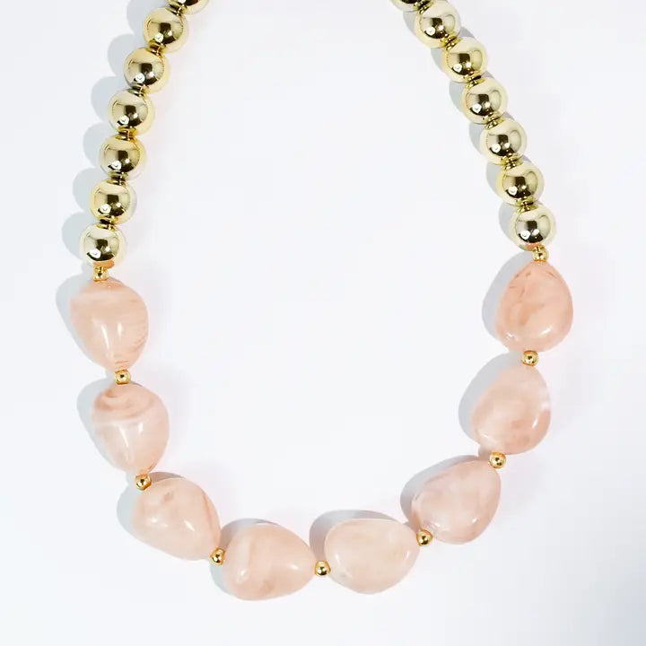 TJ Blush Luxe Necklace