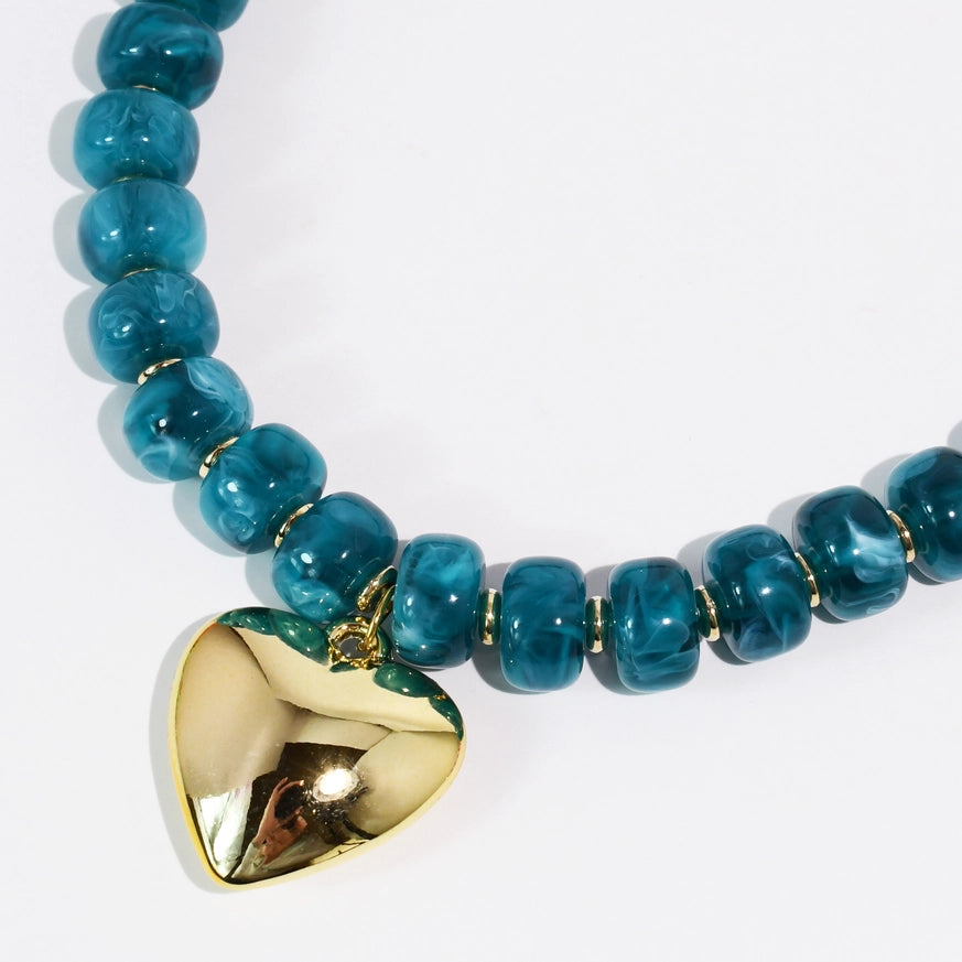 TJ Beloved Necklace Teal