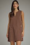 Entro Brown Buckle Dress