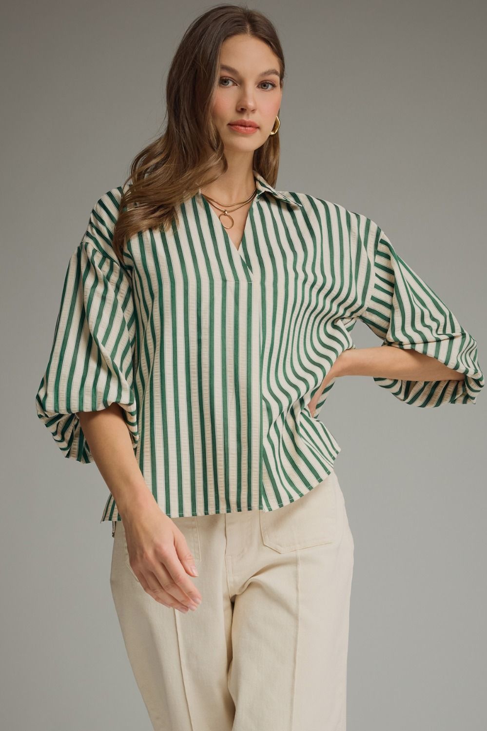 Entro Green Stripe